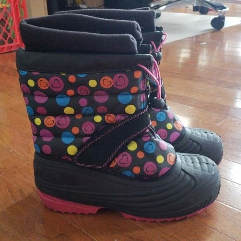 Zodiac American Original Heart Snow Boots Size 6